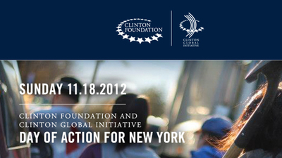 This Sunday, Commit to A Day of Action with The Clinton Foundation