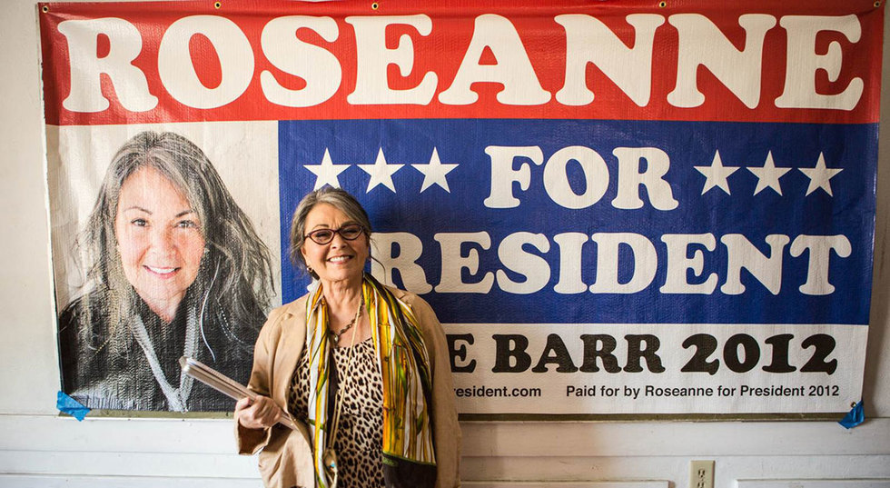 Documentary about Roseanne's Presidential Campaign, Tickets Still Available