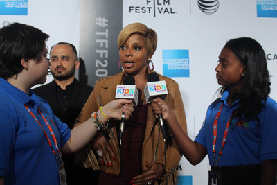 VIDEO: TFF Kid Reporters Interview Mary J. Blige, Robert De Niro, Michael Strahan, and More 