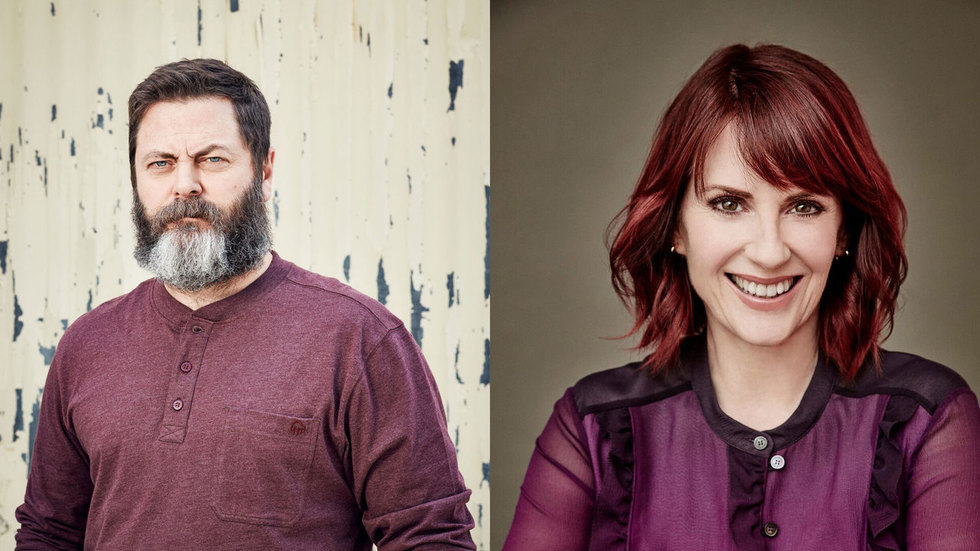 Tribeca Talks: Nick Offerman & Megan Mullally – Summer of 69
