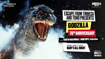 Tribeca Festival and Toho Presents: Godzilla 70th Anniversary w/ Hard Nips (live), AnChikSho (Live) and Takuya Nakamura
